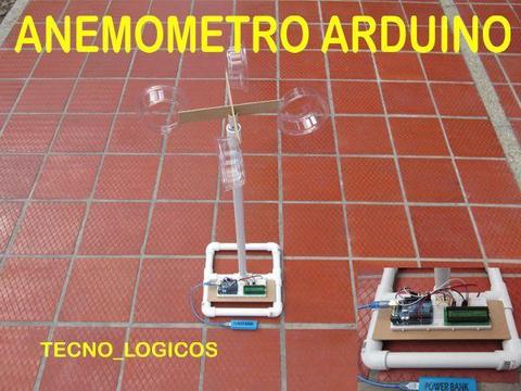 Anemometro Arduino Robotica Robots Maqueta Proyecto