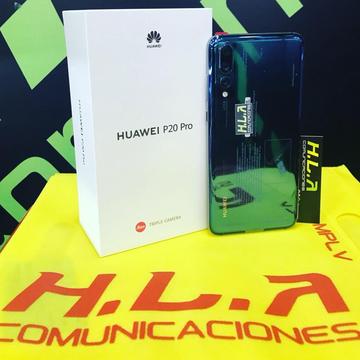 Huawei P20 PRO128Gb nuevos factutra garantia domicilio sin costo HLACOMUNICACIONES