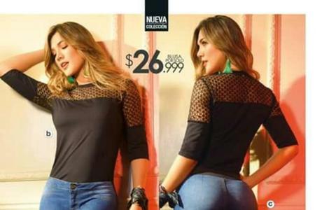 Blusa Talla S Manga 3/4 Carmel