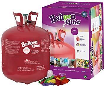 Gas Helio Balloon Time Inflar 50 Globos Entrega Inmediata 3007768944
