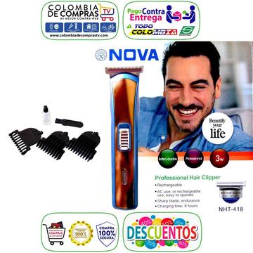 Patillera Y Perfiladora Tv Nova Profesional Eléctrica, Nuevas, Originales, Garantizadas