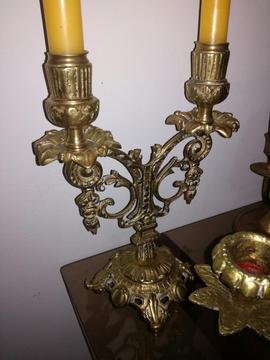 Candelabro Bronce Candelabros Cobre