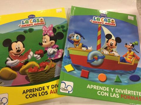 libros de actividades para niños de mickey mouse