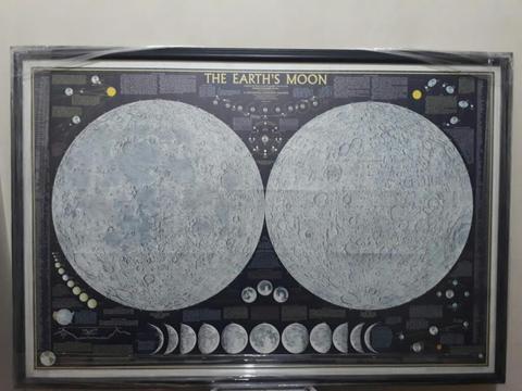Mapa de La Luna Y Sus Fases