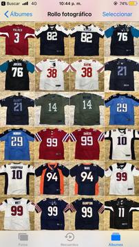 Camisa Jersey Nfl Futbol Americano