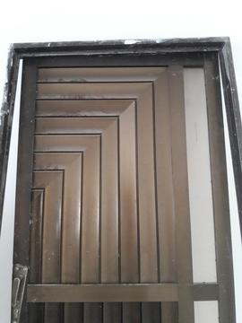 Puerta Aluminio 2 de Alto X 90 con Llave