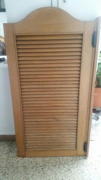 Ganga!!!!!!!!!puerta Baibén.madera Fina