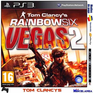 Tom Clancys Rainbow six Vegas 2 Ps3 Original