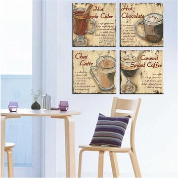 Set de cuadros cafés