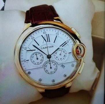 Reloj Cartier Cuero Funcional