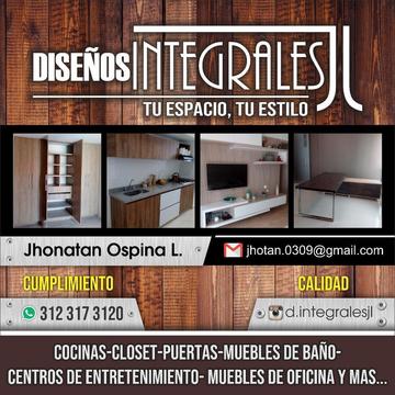 Cocinas, Closet, Muebles de Baño Y Más