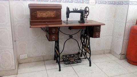 MAQUINA DE COSER 1874 DOMESTIC FUNCIONANDO EXCELENTE ESTADO UNICA CAMBIO PERMUTO X HERRAMIENTA SUBA 3057157325