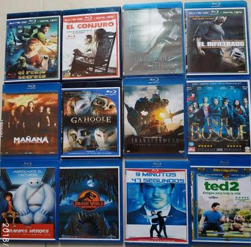 Peliculas en BLu ray