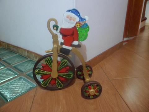 NAVIDAD TRICICLO PAPA NOEL