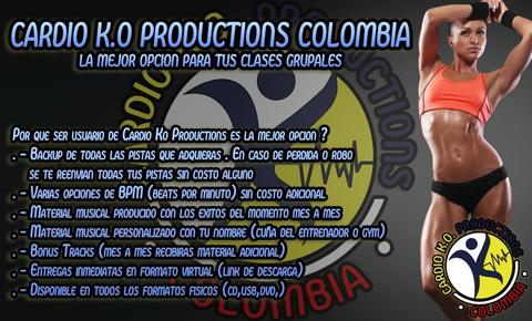 Mezclas Para Clases Grupales Cardio K.O Productions Colombia