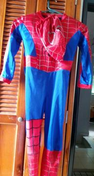 Vendo Disfraz de Spiderman Talla 8 Whps