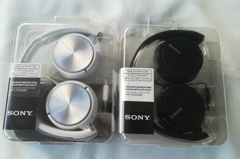 Audífono Sony Diadema Color Blanco con Auricular MDRZX310AP Original Oferta Tecnoshop.net