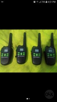Vendo Cuatro Radios Motorola Md200mr