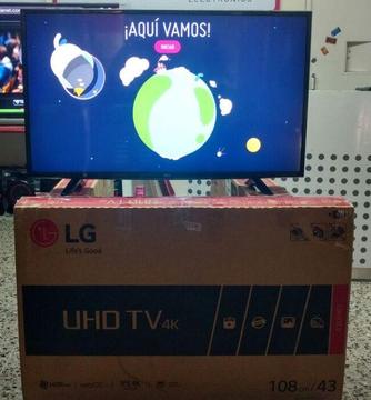 TELEVISORES LG SMART TV 4K ULTRA HD 43 PULGADAS