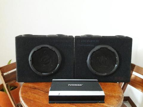 Vendo 2 Parlantes Pioner Y Planta Nemesi