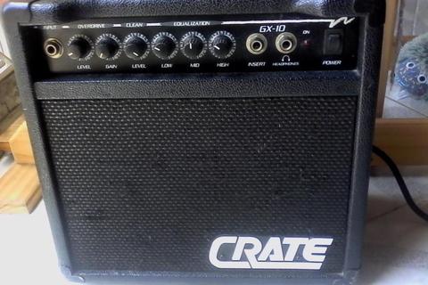 Amplificador de guitarra Crate GX10