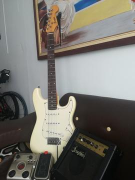 Kit Guitarra Tipo Stratocaster
