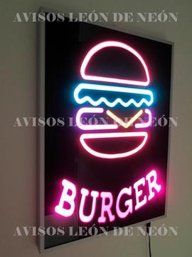 AVISO Burger Hamburguesa Comidas rápidas
