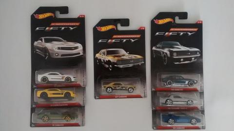 Colección Hot Wheels Camaro Fifty