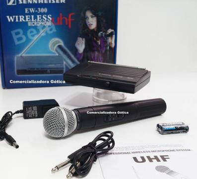 Micrófono Inalambrico Senheisser Modelo EW 300 UHF