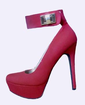 Tacones Dama Rojos