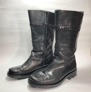 Botas Cuero Talla 41 Originales, Marca Velez, Buen Estado