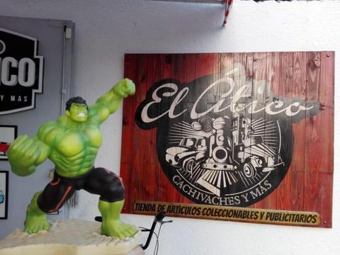 FIGURAS EN ACCIÓN HULK EN POLIRESINA