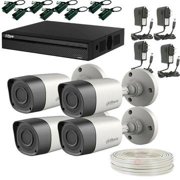 OFERTA VENDEMOS KIT COMPLETO SISTEMA CAMARAS SEGURIDAD HD COLOR PARA VER DESDE CELULAR NUEVOS GARANTIA 12 MESES