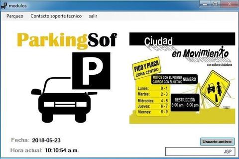 Software para parquederos , Programa para parqueadero