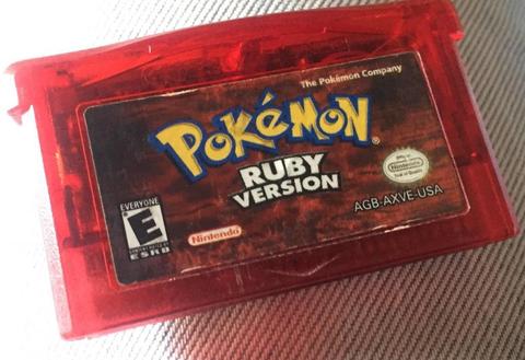 Pokemon Ruby Gameboy Sp