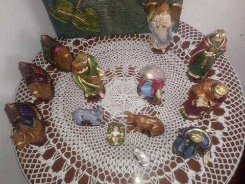 Pesebre nuevo en metalizados