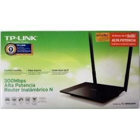 Tplink, Router Wifi Alta Potencia Rompemuros, Tlwr841hp