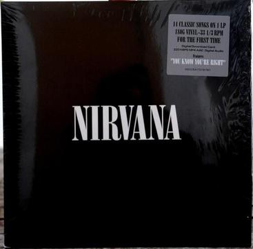 Nirvana Lp Nirvana Original Sellado Importado 150 Gramos