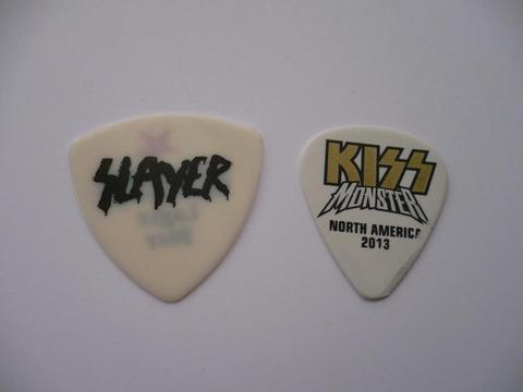 Picks de Slayer y Kiss