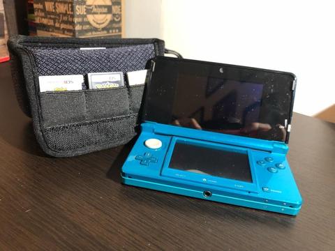 Nintendo 3Ds Aqua Blue