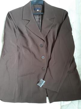 Chaqueta Blazer Dama Marron