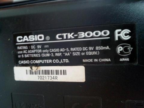 Vendo Paino Ctk3000