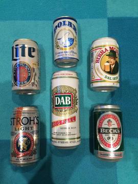 COLECCION DE LATAS IMPORTADAS Y NACIONALES