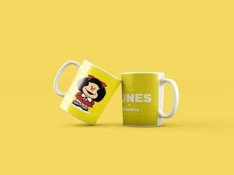 MUGS MAFALDA Días de la semana