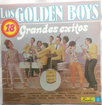 18 Grandes Éxitos Los Golden Boys 1988 LP Vinilo Acetato