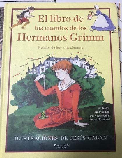 Libro Cuentos Hermanos Grimm Impreso En España
