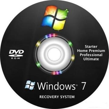 Venta de Cd O Usb de Windows 7 Y 10