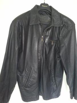 Chaqueta Cuero Grasso, marca Manpower Original