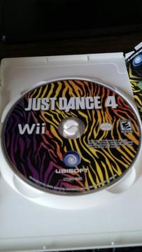 Just Dance4 para Wii Poco Uso