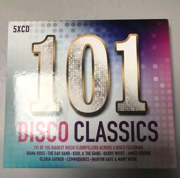 Coleccion 101 Disco Classics Hits Exito 5 Cd Cds Funk Groove